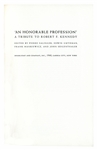 Ted Kennedy Signed Limited Edition Book Honoring His Brother Robert F. Kennedy